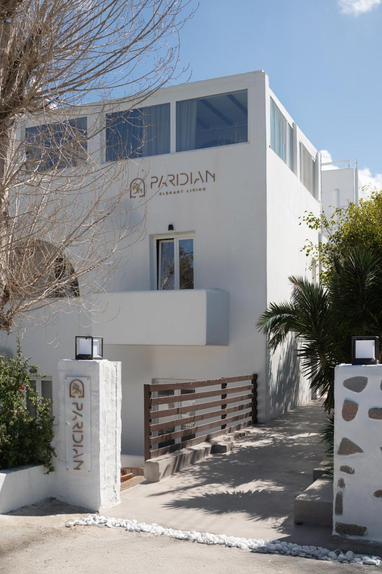 Paridian Elegant Living Hotell Páros Exteriör bild